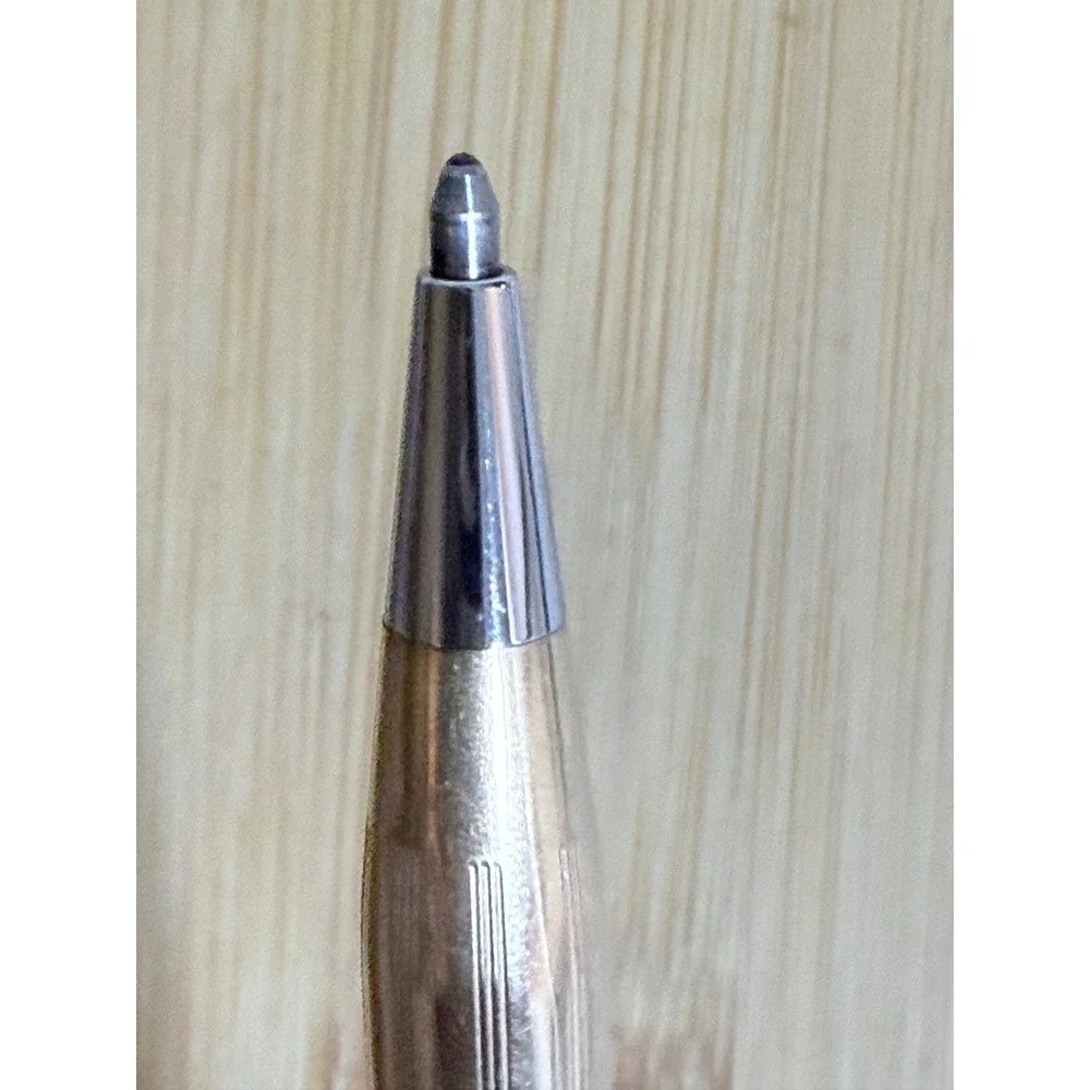 Vintage Cross 1/20 14KT Gold Filled Ballpoint Pen with Pink Leather Rose Sleeve